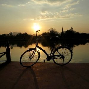 rutas nocturnas en bicicleta